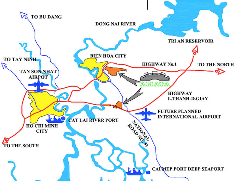 同奈省┃amata 边和工业区(bien hoa)